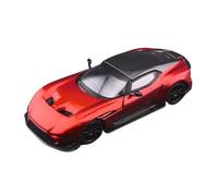 YRXIAO 1/64 para Maqueta De Coche Aston Martin Vulcan Aleación Tapa Abatible Adornos Metal Fundido Rojo