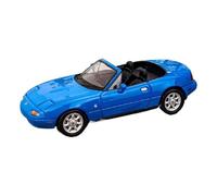 YRXIAO 1:64 para Mazda MX5 Eunos Roadster Miniatura Adornos De Metal Pequeños Colección De Modelos De Coches De Aleación(Blue)