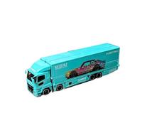 YRXIAO 1:64 para Mitsubishi Fuso Camión De Transporte Camión Contenedor LB-Trucks Colección De Modelos De Automóviles Adornos Exquisita Artesanía Decoración(Style 1)