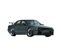 YRXIAO 1 64 para Nissan Skyline ER34 25GT-T Cuatro Puertas Modelo De Coche Aleación Juguete Adornos Decorativos para Vehículos(Gray)