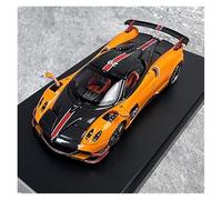 YRXIAO 1 64 para Pagani Huayra Fengshen Huaya BC Roadster Modelo De Coche Exhibidor Aleación Colección Souvenirs(Orange)