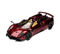 YRXIAO 1:64 para Pagani Huayra Tricolore Modelo Coche Aleación Modelo Clásico En Miniatura Vehículo Colección para Aficionados(Red)