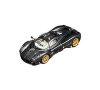 YRXIAO 1:64 para Pagani Utopia Negro Escena De Carbono Completo Adornos De Construcción Decoración Modelo De Coche De Aleación Exquisita Artesanía Decoración
