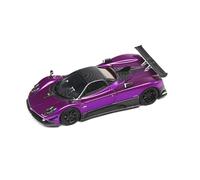 YRXIAO 1 64 para Pagani Zonda Tricolore Supercar Resina Modelo De Coche Colección Adulto Adornos Blanco(Purple)