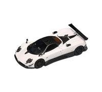 YRXIAO 1 64 para Pagani Zonda Tricolore Supercar Resina Modelo De Coche Colección Adulto Adornos Blanco(White)