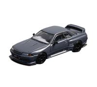 YRXIAO 1:64 para R32 Modelo A Escala Coche En Miniatura Adorno Escritorio para Coleccionistas Recuerdo para Adultos Aficionados