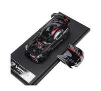 YRXIAO 1:64 para Viper Mk3 Miniatura De Aleación Fundida A Presión Modelo De Coche Azul para Coleccionistas(Black)