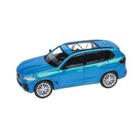 YRXIAO 1:64 para X5 G05 SUV Aleación Diecast Vehículos Miniatura Escala Modelo Coche Coleccionable Juguete(Blue)