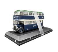 YRXIAO 1/76 Maqueta De Autobús De Dos Pisos En Aleación Ideal para Coleccionistas Y Aficionados A Los Coches