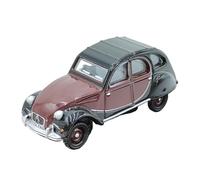 YRXIAO 1/76 Maqueta De Coche Clásico Citroën 2CV Aleación Estática Decorativa para Exhibición Recuerdo para Adultos