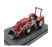 YRXIAO 1:87 para Tractor Schlueter S 650 Cargador Frontal Modelo De Simulación Resina Pequeño Adorno Recuerdo