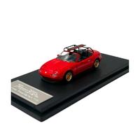 YRXIAO Adorno De Escena para Coche Mazda MX5 Convertible Edición Camping Aleación Roja Escala 1:64