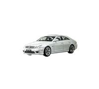 YRXIAO Adornos Coleccionables De Aleación Plateada para Mercedes-Benz CLS 63 AMG MK1 C219 De Primera Generación Escala 1:64 Exquisita Artesanía Decoración(White)