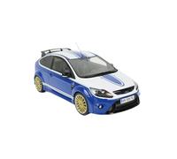 YRXIAO Adornos Coleccionables De Resina Azul/Blanca para Ford Focus MK2 RS 2010 (Escala 1:18) Exquisita Artesanía Decoración