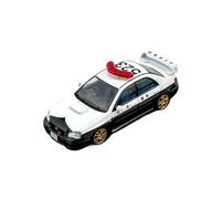 YRXIAO Adornos De Colección para Subaru Impreza STI Police Car De 8.ª Generación En Aleación Escala 1:64 Exquisita Artesanía Decoración