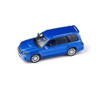 YRXIAO Adornos Decorativos De Escena Azul para Subaru Forester SG9 Escala 1:64 Modelo De Coche Aleación Recuerdo para Adultos Exquisita Artesanía Decoración(Blue)