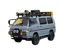 YRXIAO Adornos Metálicos para El Modelo A Escala 1:64 De La Furgoneta Todoterreno Mitsubishi Delica De Tercera Generación