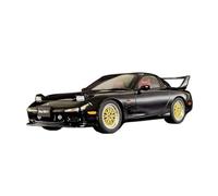 YRXIAO Adornos Metálicos para Mazda RX-7 Modelo De Coche De Aleación 1:18 Superdeportivo Coleccionable Fundido A Presión Rojo(Black)