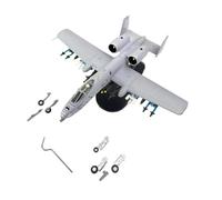 YRXIAO Avión De Ataque A-10 Thunderbolt II Modelo Juguete Metal Fundido A Presión Escala 1:100 Aficionados Militares