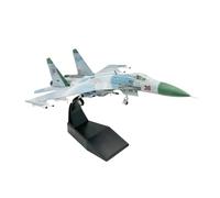 YRXIAO Avión De Combate SU-27 Flanker Fundido A Presión A Escala 1:100 Decoración La Fuerza Aérea Rusa Aficionados Militares