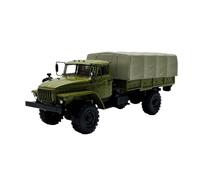 YRXIAO Camión A Escala 1/43 URAL-4320-31 Modelo Aleación Colección para Adultos Vehículo Militar Exhibición para Aficionados
