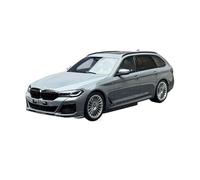 YRXIAO Coche De Aleación Estática 1 18 para BMW B8 Touring Serie 5 Alpina G31 Modelo Coche De Simulación De Resina Adornos De Exhibición Estáticos Grises Exquisita Artesanía Decoración