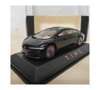 YRXIAO Coche De Aleación Estática Modelo Coche Estático 1:43 para Coupé Eléctrico Conceptual Adornos para Automóviles Color Morado Oscuro Exquisita Artesanía Decoración