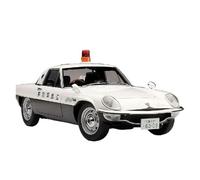 YRXIAO Coche De Policía Mazda 3000 De Aleación Fundido A Presión A Escala 1:18 Modelo Clásico para Adultos Recuerdos Navideños