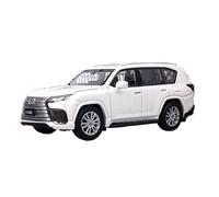 YRXIAO Colección De Adornos Metálicos Estáticos para Lexus LX600 SUV Modelo De Coche De Aleación Color Blanco 1 64(White)