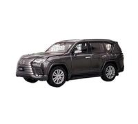 YRXIAO Colección De Adornos Metálicos Estáticos para Lexus LX600 SUV Modelo De Coche De Aleación Color Blanco 1 64(Gray)