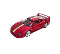 YRXIAO Colección De Modelos Coche Ferrari F40 Supercar Aleación Adornos Regalo Estático 1:18