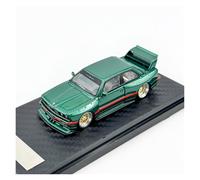 YRXIAO Colección De Modelos De Coches Resina con Adornos Creativos De Carrocería Ancha Modificados para BMW E30 A Escala 1:64 Exquisita Artesanía Decoración(Green)