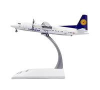 YRXIAO Diecast 1:200 para Lufthansa Fokker 50 D-AFFH modelo de aleación de avión con soporte, recuerdo para colección de regalos