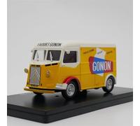 YRXIAO Escala 1 43 para Citroen Tipo H, camión, Coche de simulación de aleación de Metal, Modelo de Escena, Coche Terminado Exquisita Artesanía Decoración