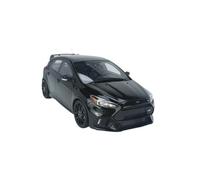 YRXIAO Ford Focus RS Shadow Black 2017 Modelo De Coche De Resina Escala 1:18 con Adornos Metálicos Estáticos Exquisita Artesanía Decoración