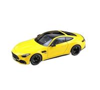 YRXIAO Fundición A Presión 1:18 para Benz AMG GT43 Modelo Coche Aleación Estática Colección Pasatiempo Exhibición De Recuerdos(Yellow)