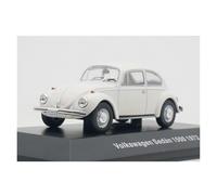 YRXIAO Juguete De Modelo De Coche Volkswagen Sedán 1500 1973 Beetle Adornos Decorativos Estáticos Escala 1:43 Exquisita Artesanía Decoración