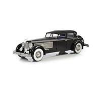 YRXIAO Maqueta A Escala 1/18 del Duesenberg Town Car De 1937 Fabricada En Metal Fundido Ideal para El Hogar O La Oficina