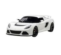 YRXIAO Maqueta A Escala 1:18 del Lotus Roadster Exige S Modelo A De Metal para Decoración Hogar O Oficina(White)