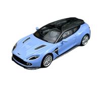 YRXIAO Maqueta A Escala 1:64 del Aston Martin Zagato Safari Edition Modelo Aleación Recuerdo para Adultos Aficionados(Blue)