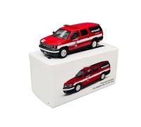 YRXIAO Miniatura De Coche De Juguete A Escala 1:64 para Estación De Bomberos Suburbana, De Aleación Fundida(Style 2)