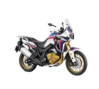 YRXIAO Miniaturas Cuerpo De Metal Modelo para Motocicleta Adornos aleación exhibición artística de Oficina hogar 1:18 para Honda Africa Twin DCT-Red 2016 Manualidades Multicolor