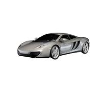 YRXIAO Modelo A Escala 1:18 del McLaren MP4 12C De Aleación Metal para Coleccionistas Adultos(Gray)