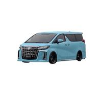 YRXIAO Modelo A Escala 1:18 Modificado del Monovolumen Alphard (H30W) Coche Niñera Rosa De Resina(Blue)