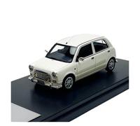 YRXIAO Modelo A Escala 1/43 De Datsun Mira Gino Color Blanco Resina Adorno Estático para Colección Vehículos Metálicos
