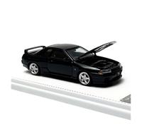 YRXIAO Modelo A Escala 1/64 del Nissan GTR R32 Nismo S-Tune De Aleación para Decoración O como Recuerdo(Black)