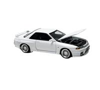 YRXIAO Modelo A Escala 1/64 del Nissan GTR R32 Nismo S-Tune De Aleación para Decoración O como Recuerdo(White)