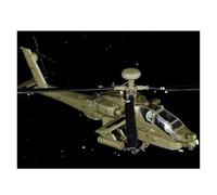 YRXIAO Modelo Avión AH64 del Ejército Fundido A Presión 1:72 Acabado En Aleación Decoración Estática Recuerdo para Adultos Aficionados Militares