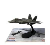 YRXIAO Modelo De Avión De Metal Fundido A Presión del Ejército De La Fuerza Aérea Lockheed F-22 Raptor A Escala 1/100 Aficionados Militares