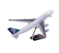 YRXIAO Modelo De Avión De Pasajeros De Aviación Civil Neozelandés De 47 Cm con Tren De Aterrizaje Y Luces Adornos B747-400 Aficionados Militares(No Light)